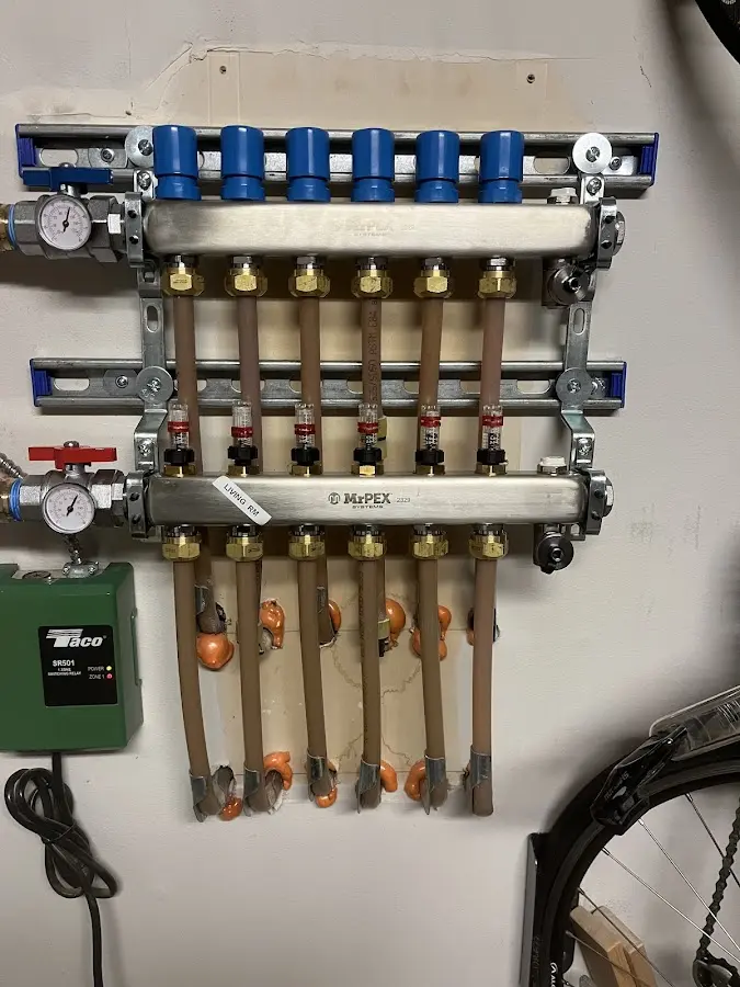 Plumber performing Leak Detection at a residential property in Cassville